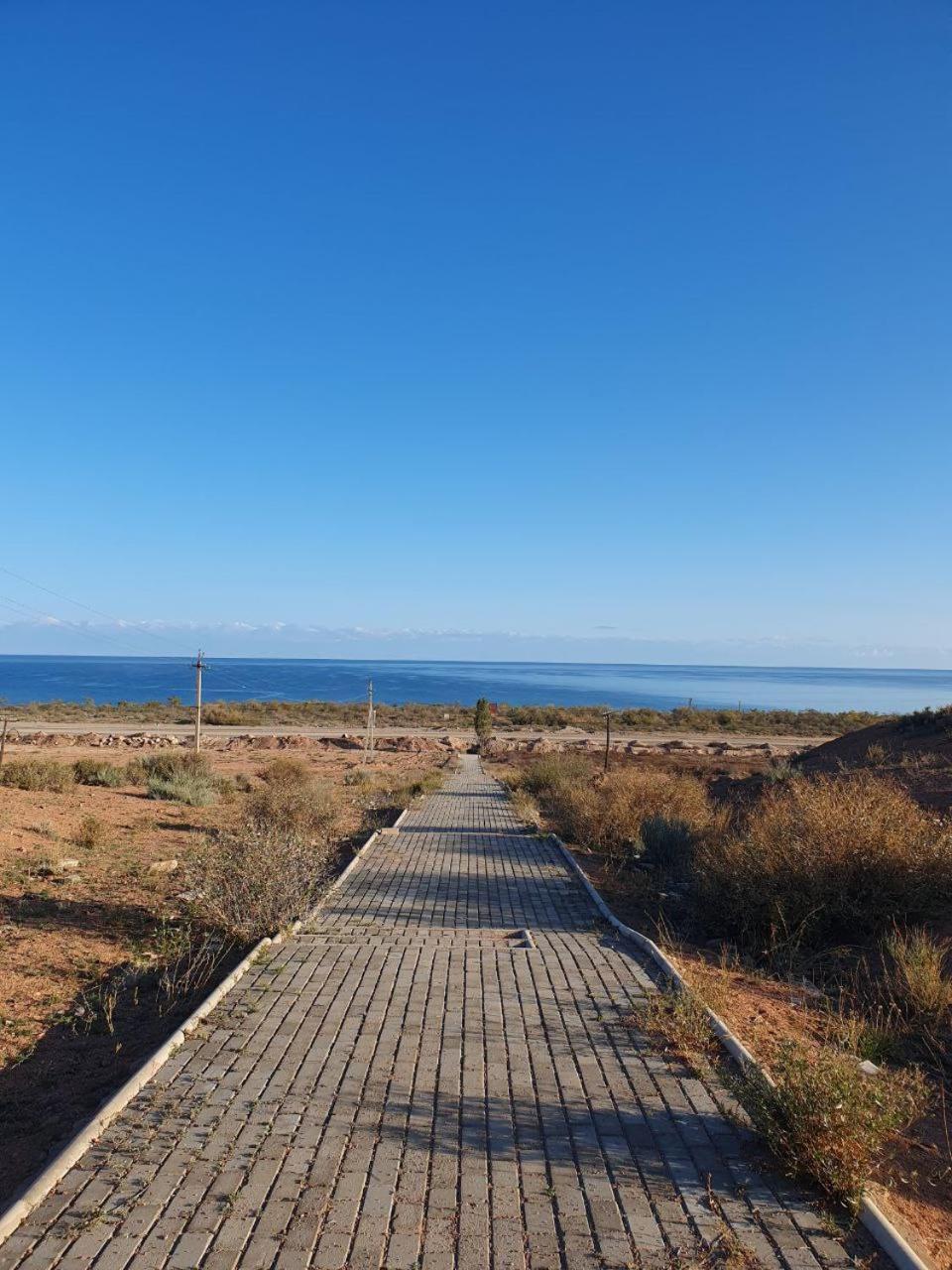 Agat Yurt Camp Bed & Breakfast Kaji-Say Bagian luar foto